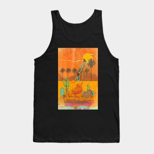 SKELETON DESERT Tank Top